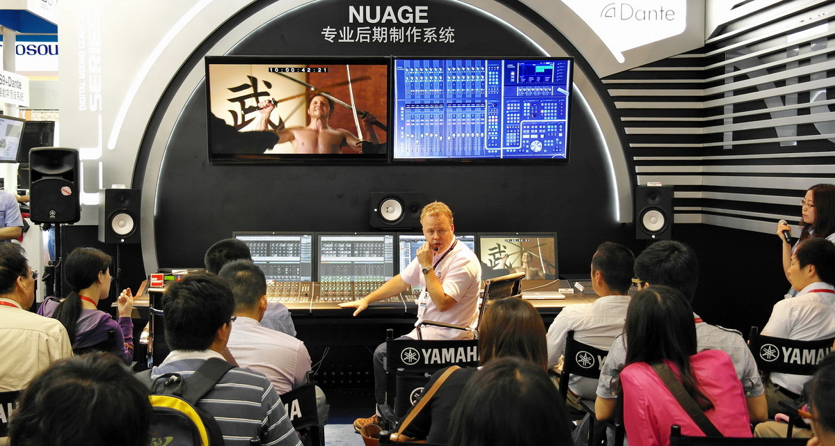凯发k8专业音响新产品亮相PALM EXPO 2013展会 