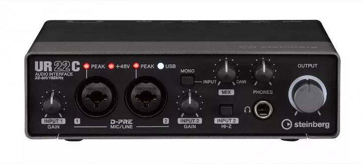 升级 USB-C 和 32/192：Steinberg 发布 UR22C、UR44C 和 UR816C 音频接口