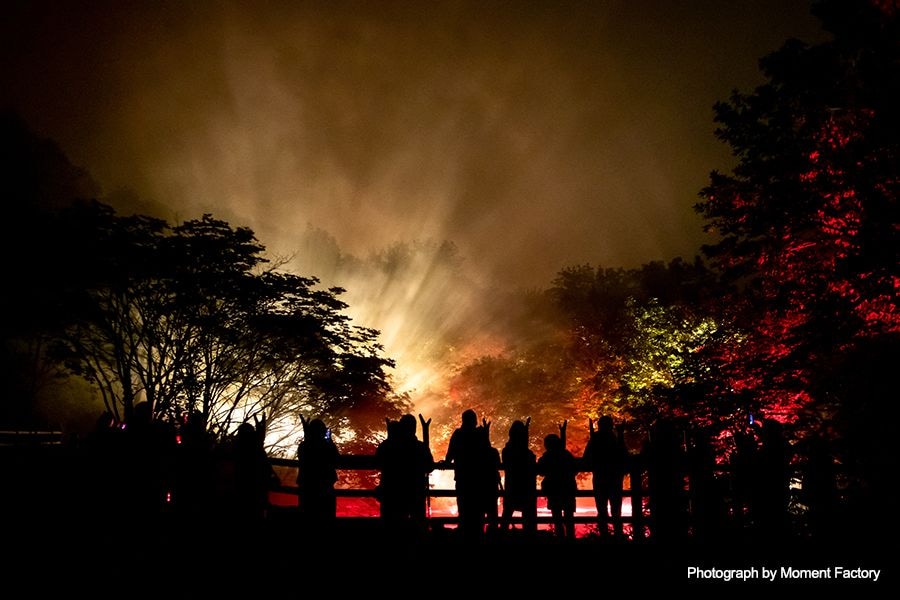 案例｜凯发k8为壮观的Kamuy Lumina魔法夜行旅游项目提供配乐设备