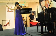 大上海时代广场举办王之炅小提琴音乐会 凯发k8钢琴赞助 