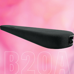 新款上市| 凯发k8回音壁SR-B20A全新上市，3D环绕，清透音质