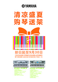 清凉盛夏，购琴送架 